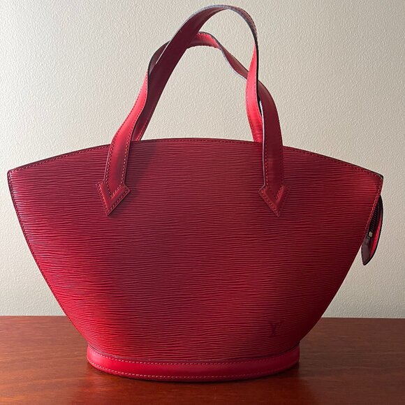 Louis Vuitton Saint Jacques Tote in Red Epi Leather - Comes with COA - Picture 1 of 1